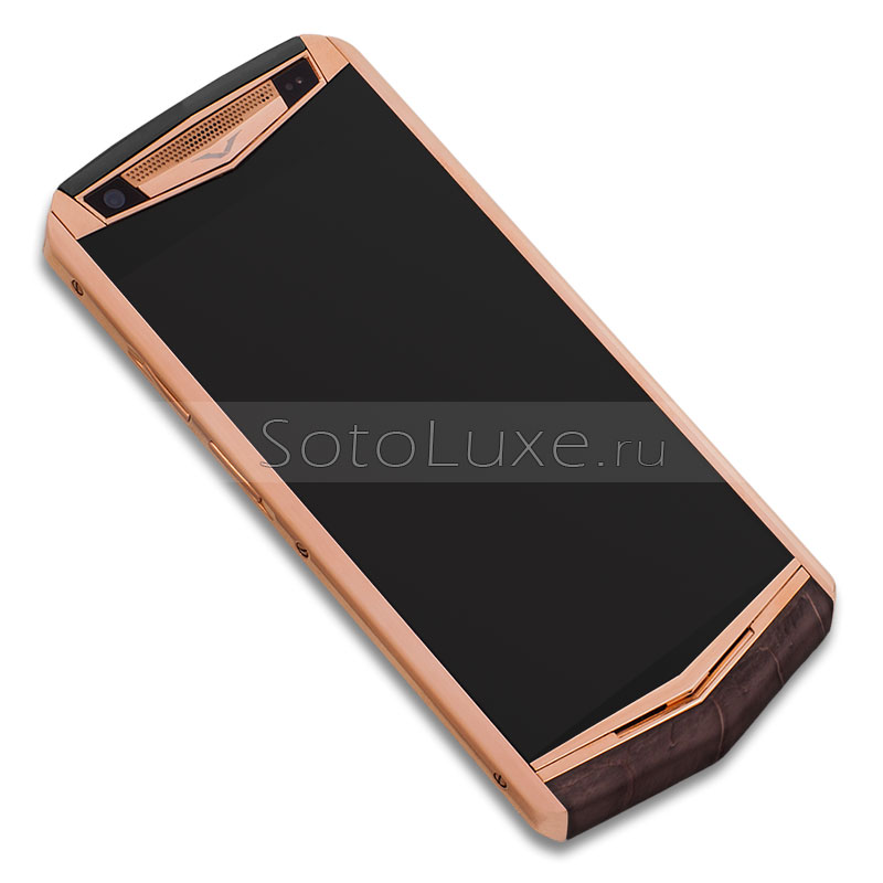 Vertu Aster P Gold Brown Crocodile Vertu Aster P Gold Brown Crocodile фото