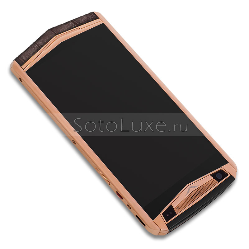 Vertu Aster P Gold Brown Crocodile Vertu Aster P Gold Brown Crocodile фото