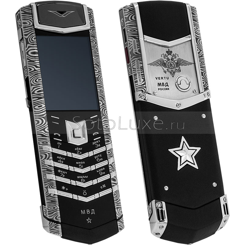 Vertu Signature S Design Stainless Steel Министерство Внутренних Дел МВД Limited Edition фото Телефон Vertu Signature S Design Stainless Steel Министерство Внутренних Дел МВД Limited Edition фото