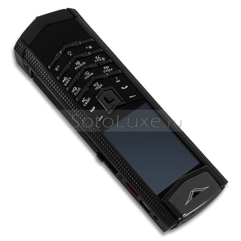 Vertu Signature S Design Clous De Paris Pure Black фото Vertu Signature S Design Clous De Paris Pure Black фото