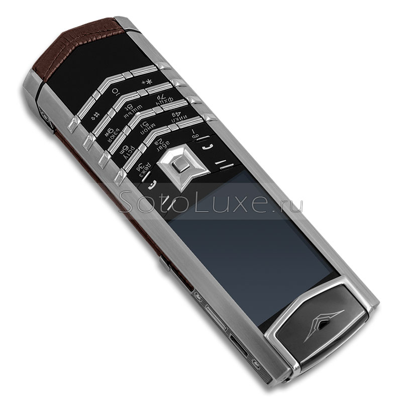 Vertu Signature S Design Steel Brown Iguana фото Vertu Signature S Design Steel Brown Iguana фото