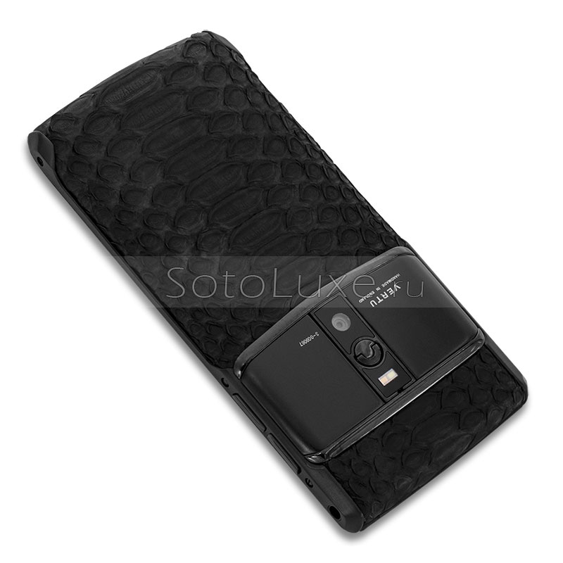 Vertu Signature Touch Pure Black Python Vertu Signature Touch Pure Black Python фото