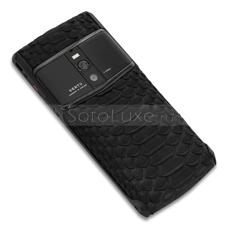 Vertu Signature Touch Pure Black Python Vertu Signature Touch Pure Black Python фото