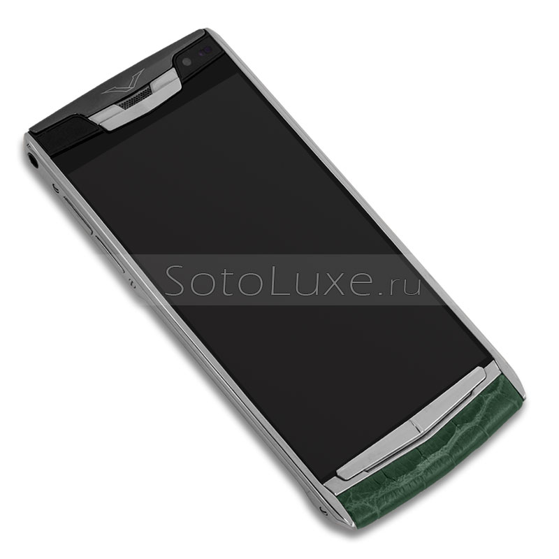 Vertu Signature Touch Jet Calf Green Crocodile Vertu Signature Touch Jet Calf Green Crocodile фото