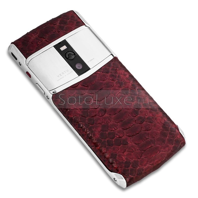 Vertu Signature Touch Jet Calf Bordo Python Vertu Signature Touch Jet Calf Bordo Python фото