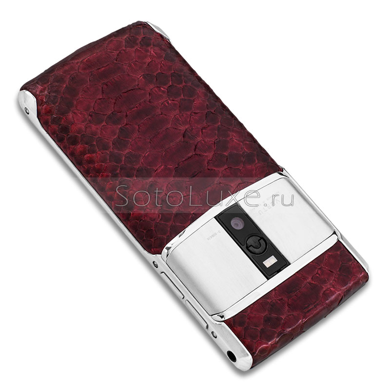 Vertu Signature Touch Jet Calf Bordo Python Vertu Signature Touch Jet Calf Bordo Python фото