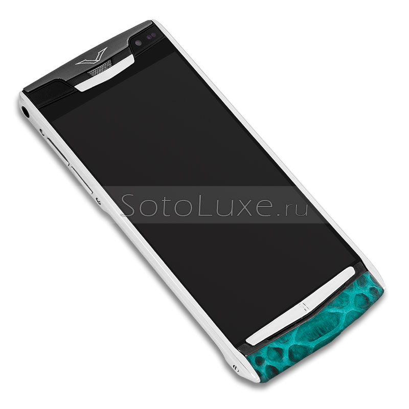 Vertu Signature Touch Jet Calf Tiffany Python Vertu Signature Touch Jet Calf Tiffany Python фото