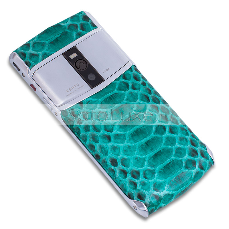 Vertu Signature Touch Jet Calf Tiffany Python Vertu Signature Touch Jet Calf Tiffany Python фото