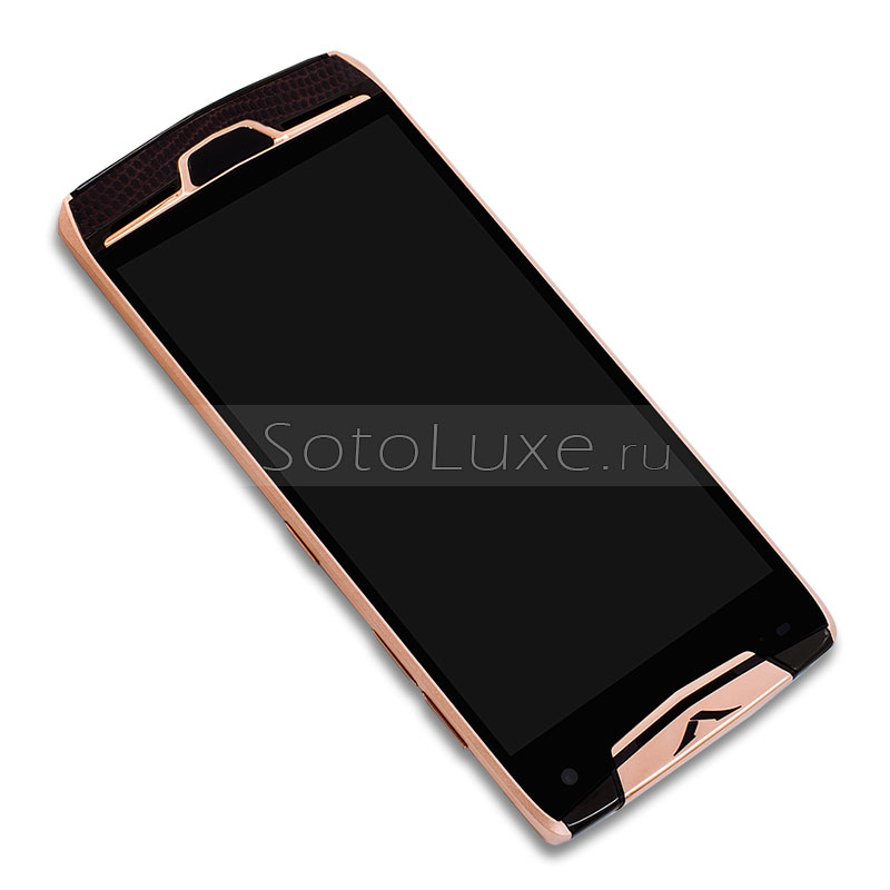 Vertu Constellation X Gold Brown Iguana Vertu Constellation X Gold Brown Iguana фото