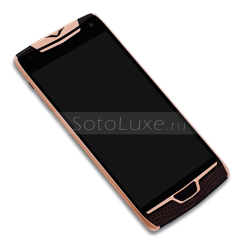 Vertu Constellation X Gold Brown Iguana Vertu Constellation X Gold Brown Iguana фото