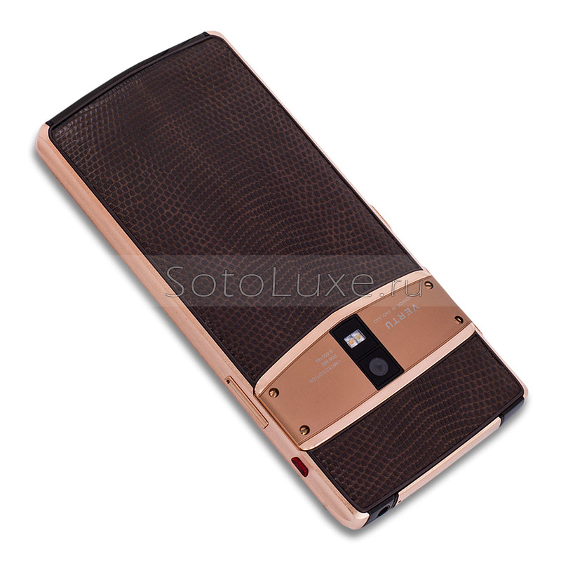 Vertu Constellation X Gold Brown Iguana Vertu Constellation X Gold Brown Iguana фото