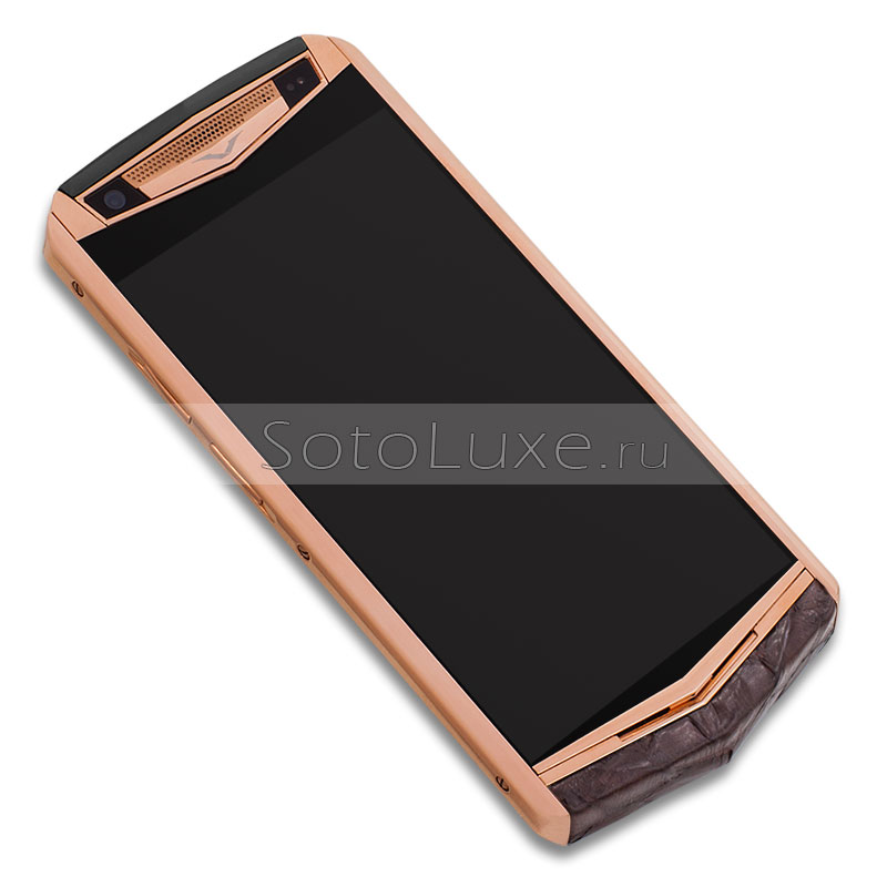 Vertu Aster P Gold Brown Python Vertu Aster P Gold Brown Python фото