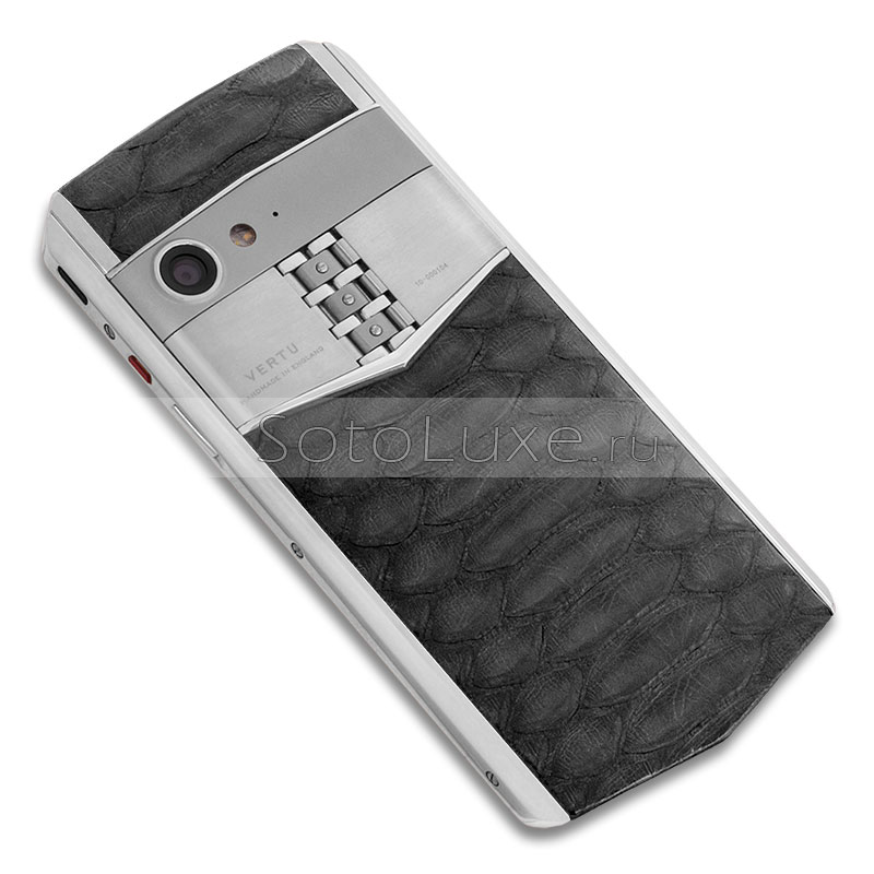 Vertu Aster P Stainles Steel Black Python Vertu Aster P Stainles Steel Black Python фото