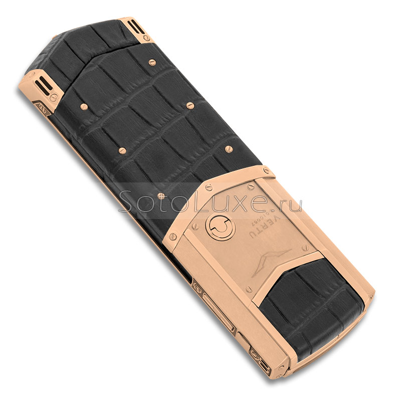 Vertu Signature S Design Gold Alligator Vertu Signature S Design Gold Alligator фото