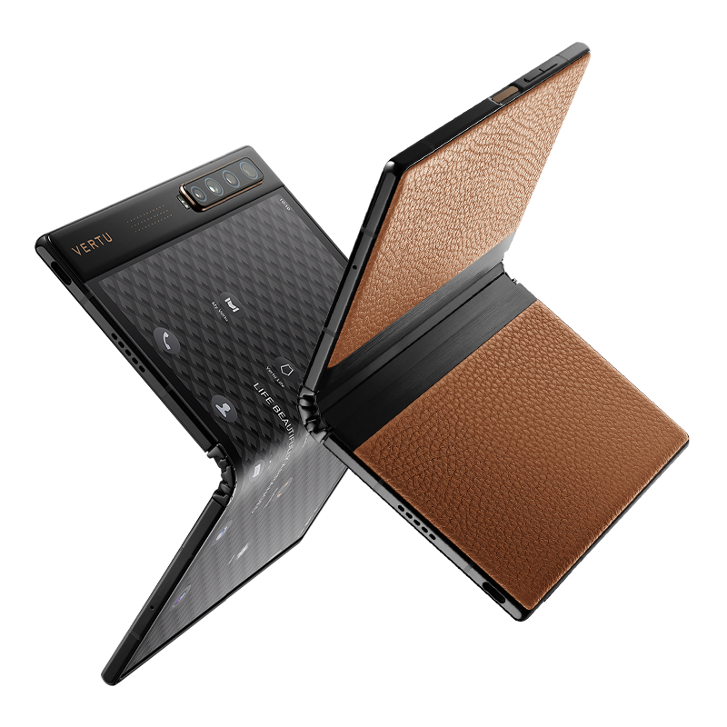 Vertu Ayxta Fold Jade Brown Calf Vertu Ayxta Fold Jade Brown Calf фото