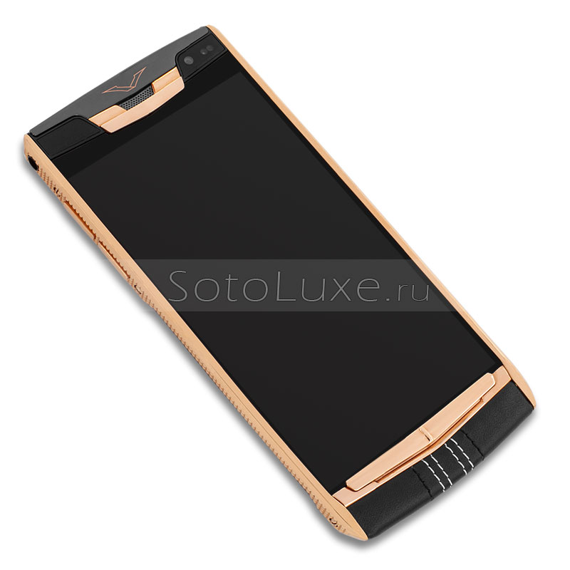 Vertu Signature Touch New Gold Clous De Paris 2016 Верту Тач париж фото